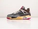 Кроссовки OFF White x Nike Air Jordan 4 Retro - 33753