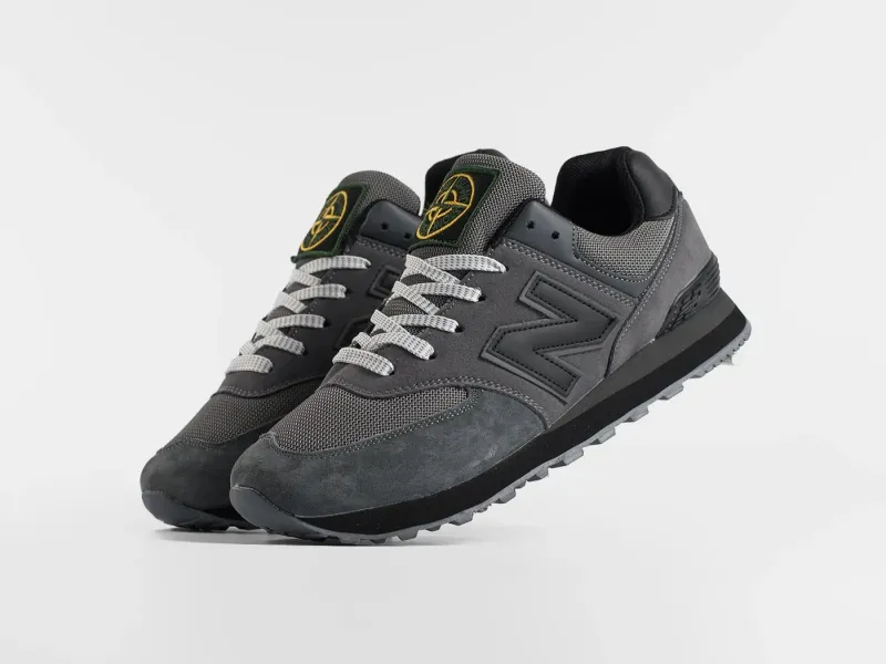 Кроссовки Stone Island x New Balance 574 - 47010