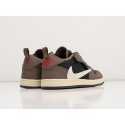Кроссовки Nike Air Jordan 1 Low x Travis Scott - цвет Коричневый