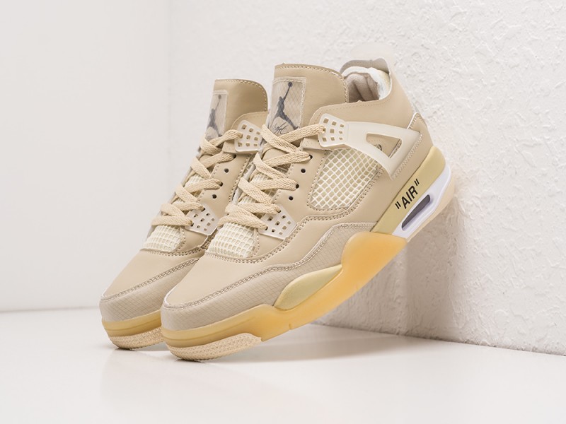 Кроссовки OFF White x Nike Air Jordan 4 Retro - 28042