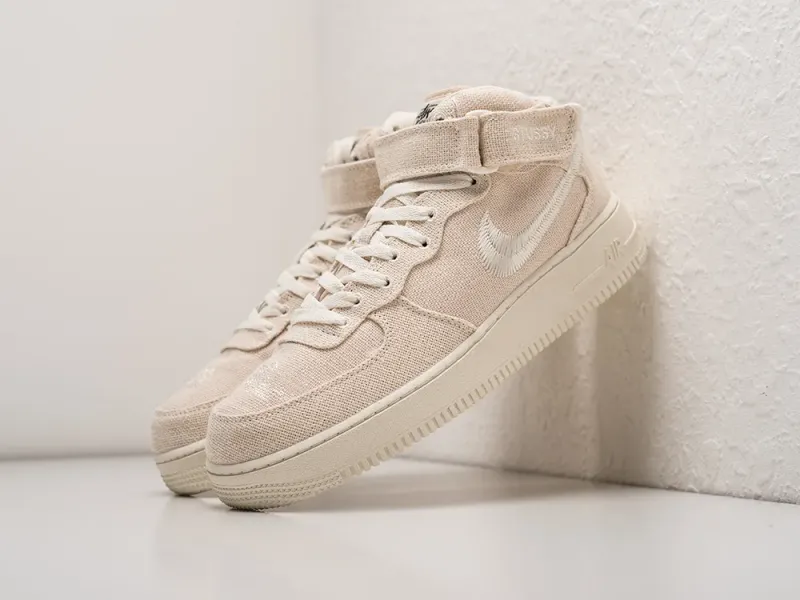 Кроссовки Stussy x Nike Air Force 1 MId - 31789