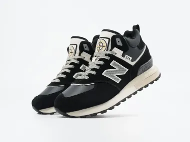 Зимние Кроссовки Stone Island x New Balance 574 Mid - 43940