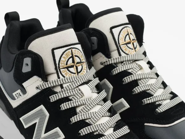 Зимние Кроссовки Stone Island x New Balance 574 Mid - 43940