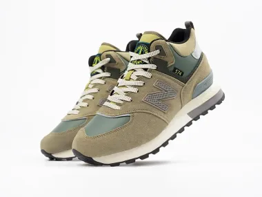 Зимние Кроссовки Stone Island x New Balance 574 Mid - 43942