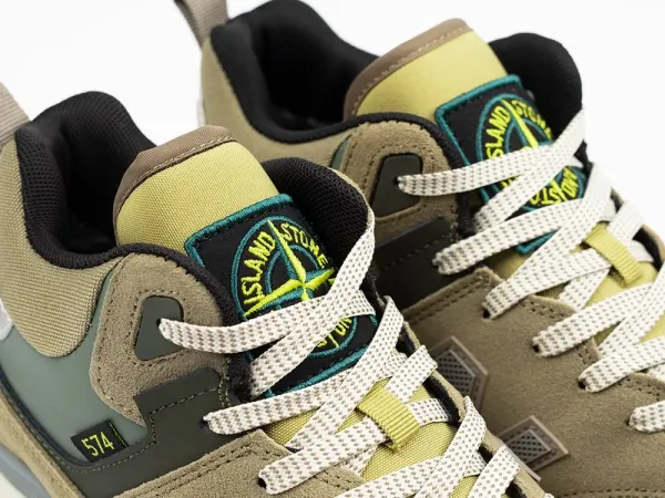 Зимние Кроссовки Stone Island x New Balance 574 Mid - 43942