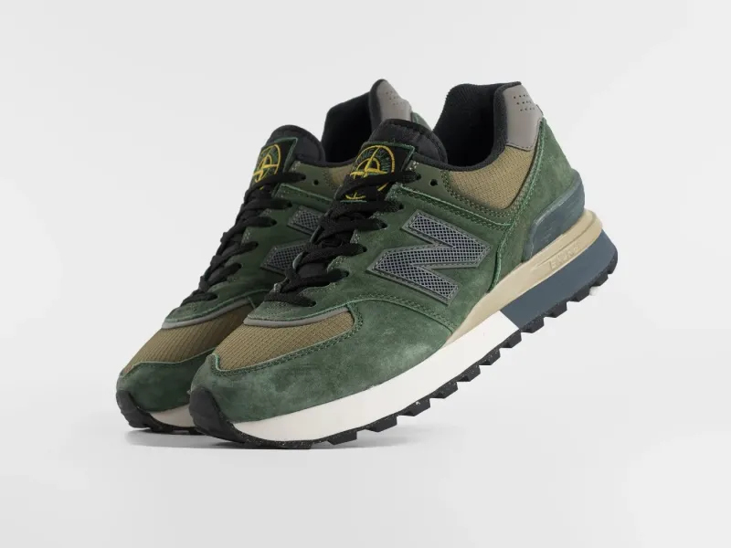 Кроссовки Stone Island x New Balance 574 - 43980
