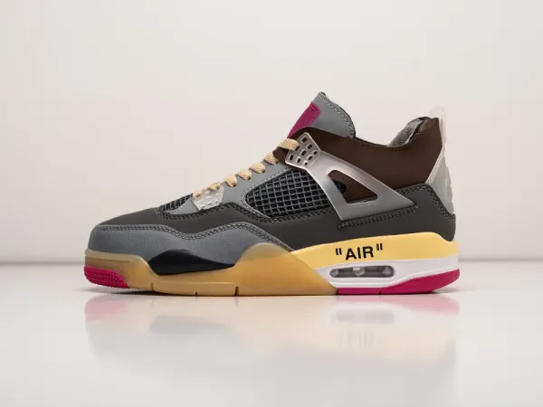 Кроссовки OFF White x Nike Air Jordan 4 Retro - 33752