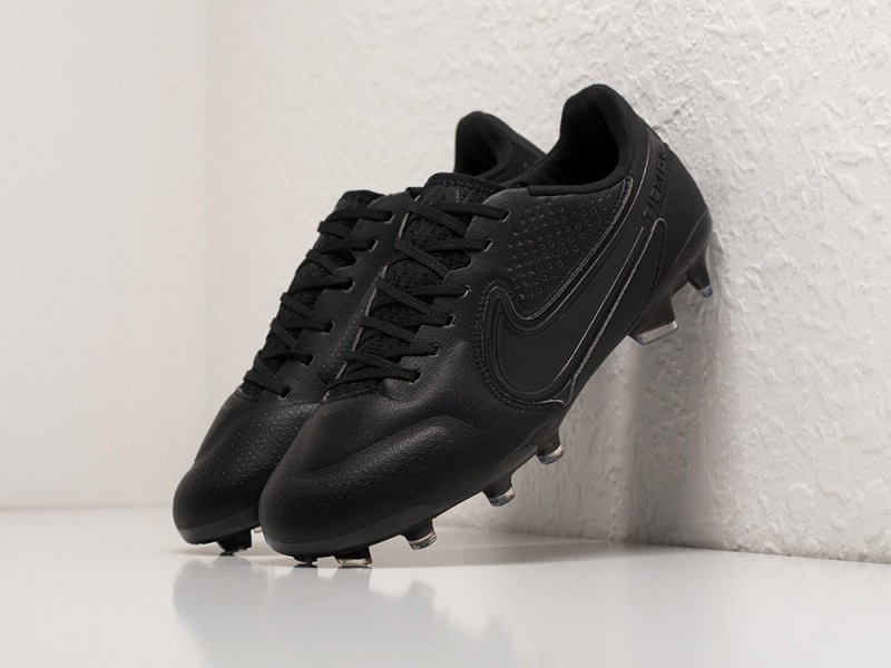 Футбольная обувь Nike Tiempo Legend IX Elite FG - цвет Черный