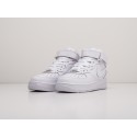 Зимние Кроссовки Nike Air Force 1 Mid - цвет Белый