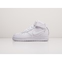 Зимние Кроссовки Nike Air Force 1 Mid - цвет Белый
