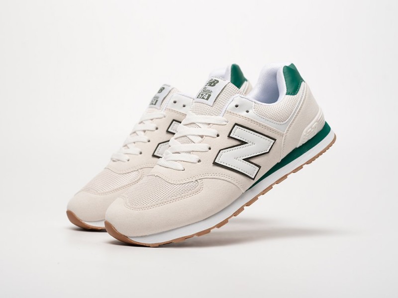 Кроссовки New Balance 574 - цвет Бежевый