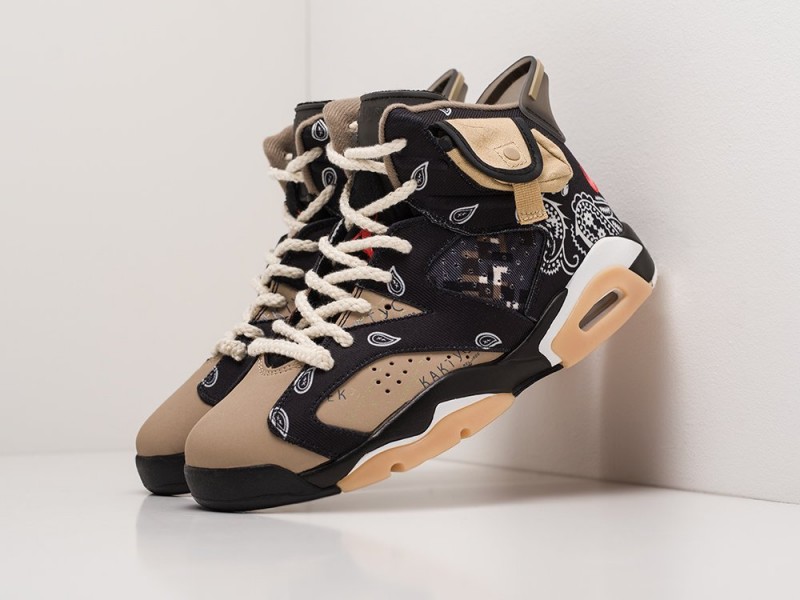 Кроссовки Nike x Travis Scott Air Jordan 6 - 25085