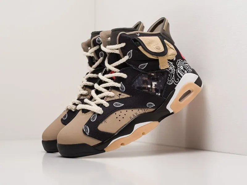 Кроссовки Nike x Travis Scott Air Jordan 6 - 25085