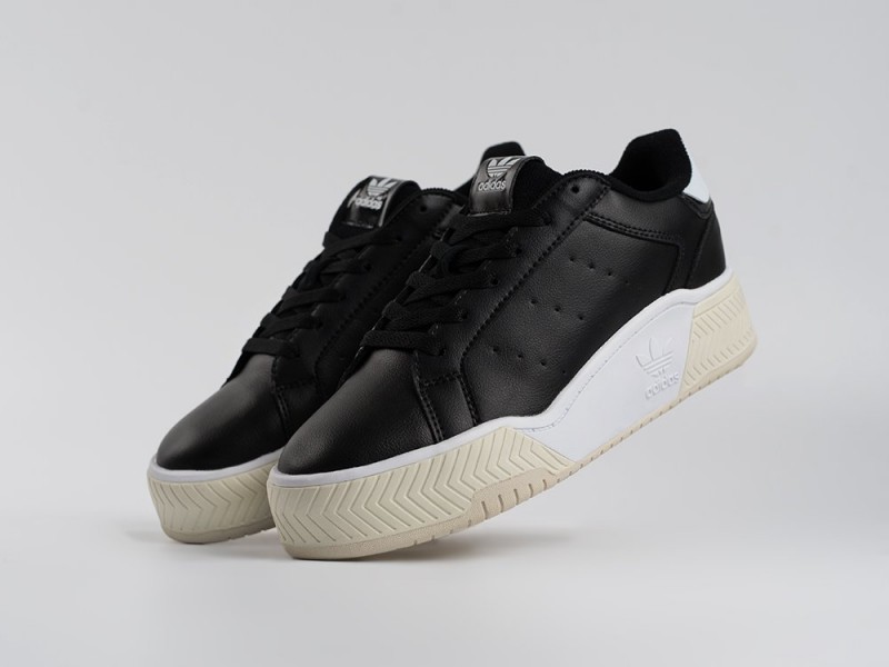 Кроссовки Adidas Court Tourino Bold - цвет Черный