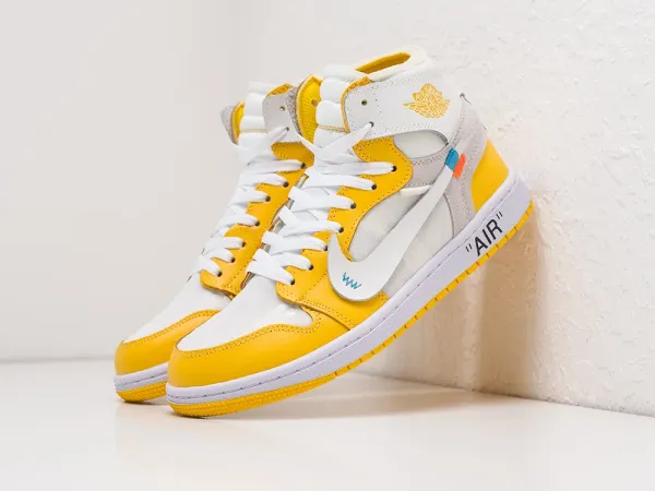 Кроссовки Nike Air Jordan 1 Mid x Off-White - 27279