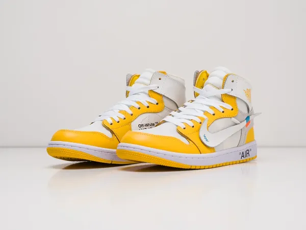 Кроссовки Nike Air Jordan 1 Mid x Off-White - 27279