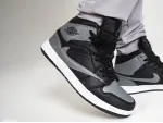 Зимние Кроссовки Nike Air Jordan 1 Mid x Travis Scott - 30971