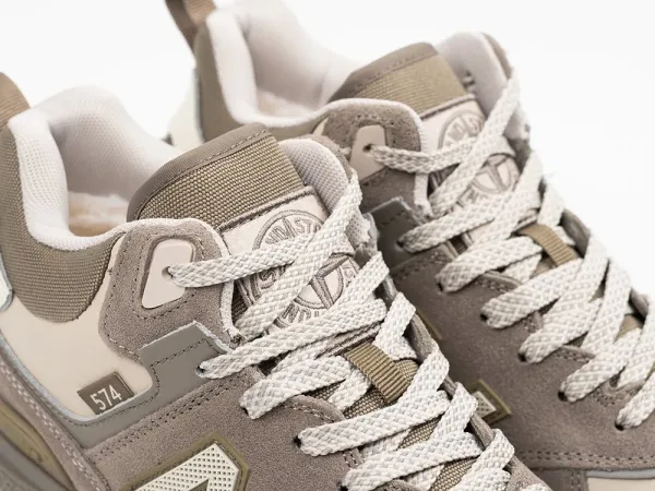 Зимние Кроссовки Stone Island x New Balance 574 Mid - 43943