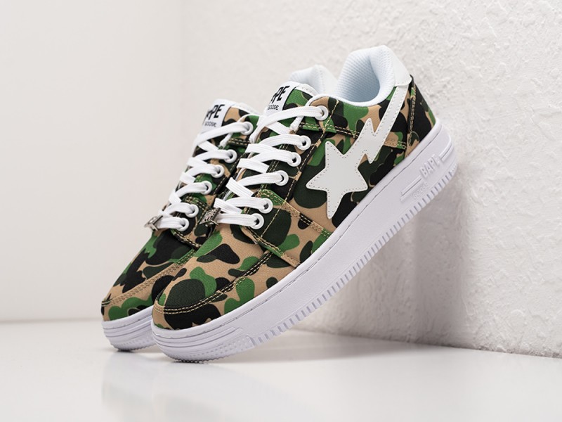 Кроссовки BAPE Sta Low - цвет Камуфляж