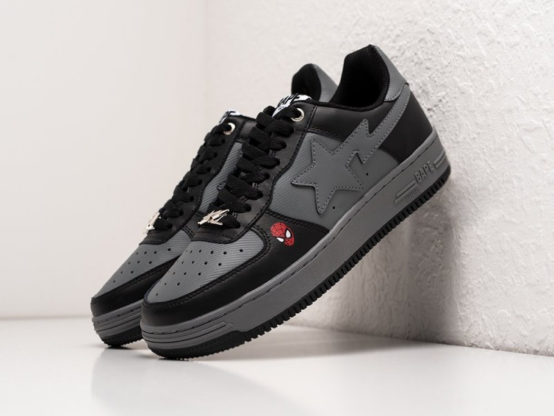 Кроссовки BAPE Sta Force 1 low - цвет Серый