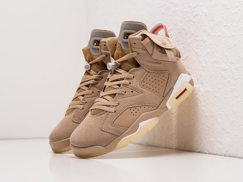 Кроссовки Nike x Travis Scott Air Jordan 6 - 27617