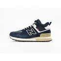 Зимние Кроссовки Stone Island x New Balance 574 Mid - 43941