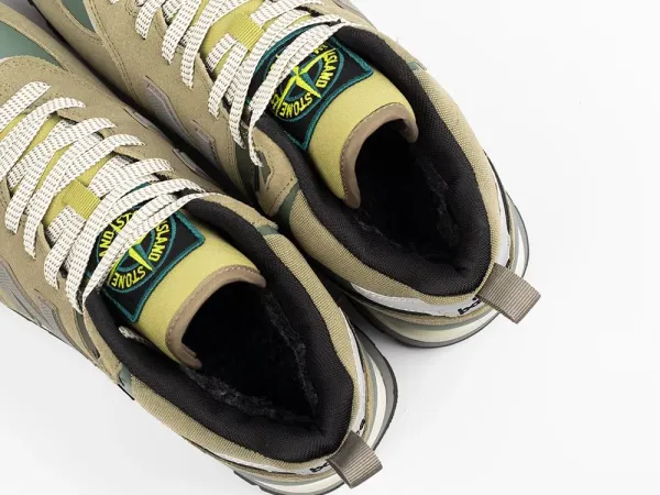 Зимние Кроссовки Stone Island x New Balance 574 Mid - 43942