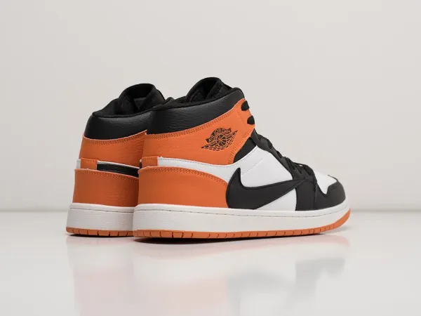 Зимние Кроссовки Nike Air Jordan 1 Mid x Travis Scott - 30970