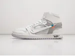 Кроссовки Nike Air Jordan 1 Mid x Off-White - 12005