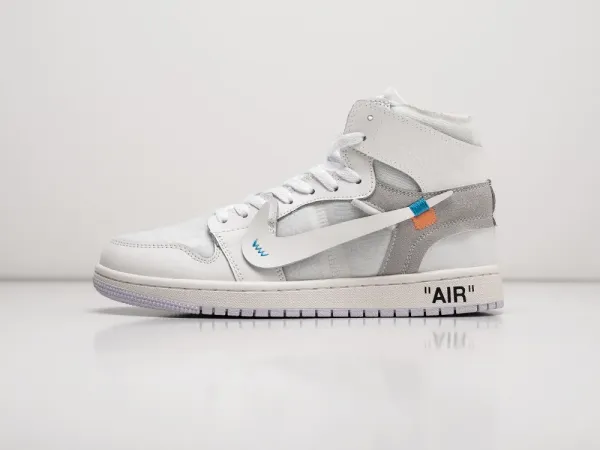Кроссовки Nike Air Jordan 1 Mid x Off-White - 12005