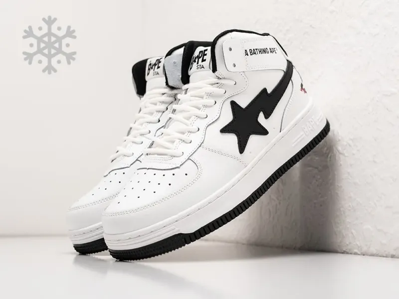 Зимние Кроссовки BAPE Sta Force 1 High - 39535