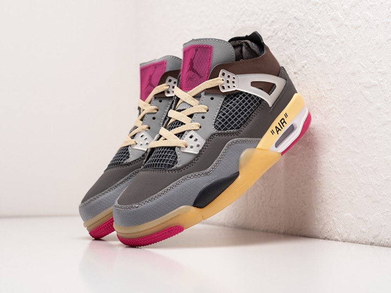 Кроссовки OFF White x Nike Air Jordan 4 Retro - 33753