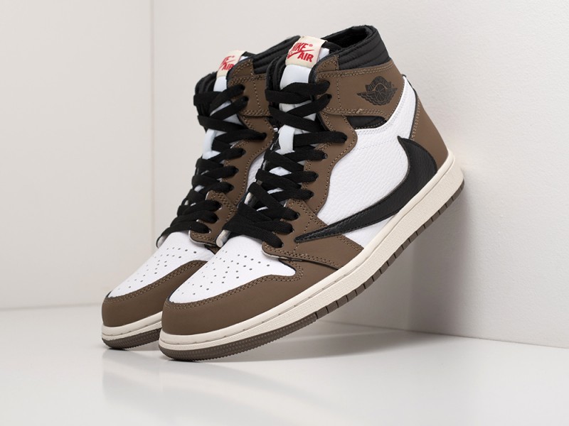 Кроссовки Nike Air Jordan 1 Mid x Travis Scott - 23186