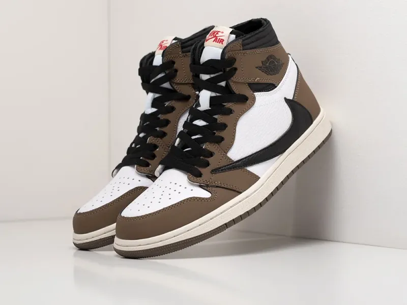 Кроссовки Nike Air Jordan 1 Mid x Travis Scott - 23186