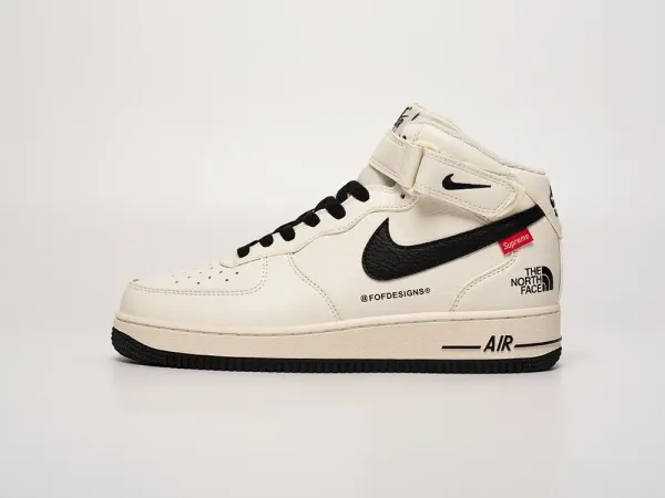 Кроссовки Nike Air Force 1 Mid x Supreme x The North Face - 40548
