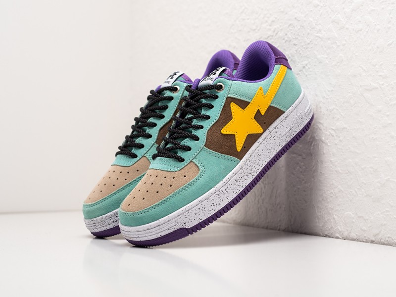 Кроссовки BAPE Sta Force 1 low - цвет Разноцветный