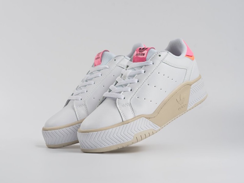 Кроссовки Adidas Court Tourino Bold - цвет Белый