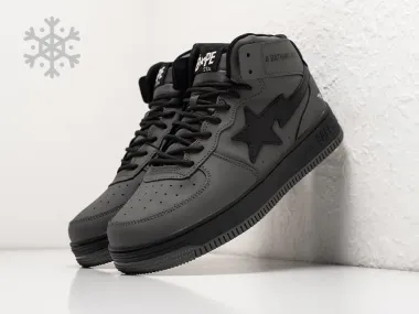 Зимние Кроссовки BAPE Sta Force 1 High - 39538