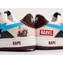 Кроссовки Marvel x BAPE Sta Force 1 low - цвет Разноцветный