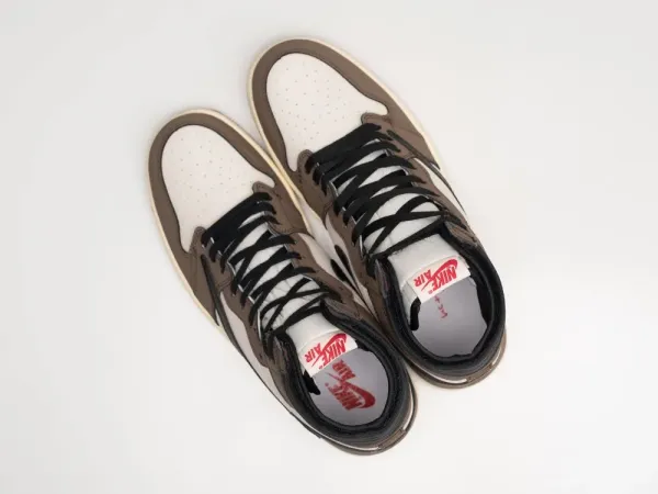 Кроссовки Nike Air Jordan 1 Mid x Travis Scott - 15799