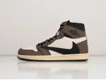 Кроссовки Nike Air Jordan 1 Mid x Travis Scott - 15799