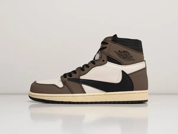 Кроссовки Nike Air Jordan 1 Mid x Travis Scott - 15799