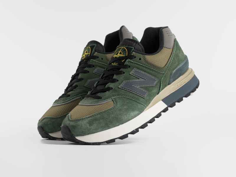 Кроссовки Stone Island x New Balance 574 - 43980