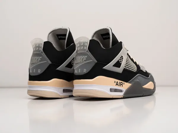 Кроссовки OFF White x Nike Air Jordan 4 Retro - 31696