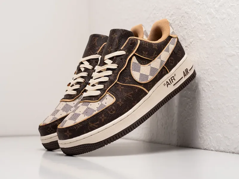 Кроссовки Louis Vuitton x Off-White х Nike Air Force 1 Low - 31582