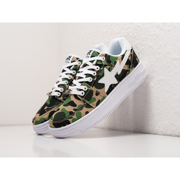 Кроссовки BAPE Sta Low - цвет Камуфляж