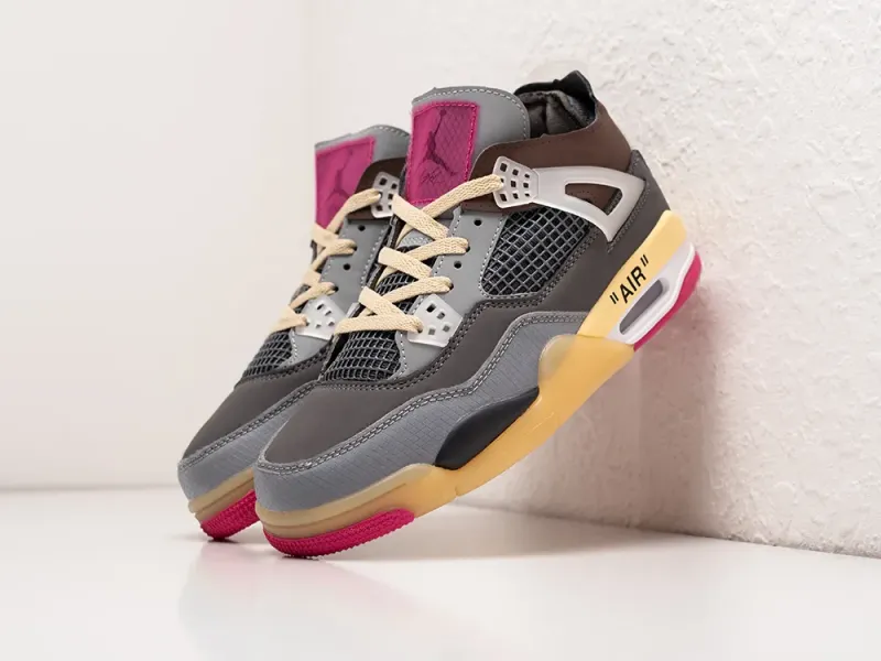 Кроссовки OFF White x Nike Air Jordan 4 Retro - 33753