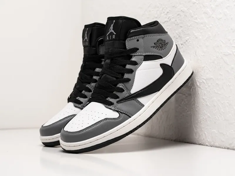 Кроссовки Nike Air Jordan 1 Mid x Travis Scott - 29932