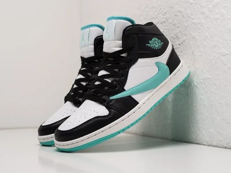 Кроссовки Nike Air Jordan 1 Mid x Travis Scott - 29934