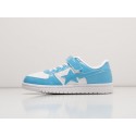 Кроссовки BAPE Sta Force 1 low - цвет Голубой
